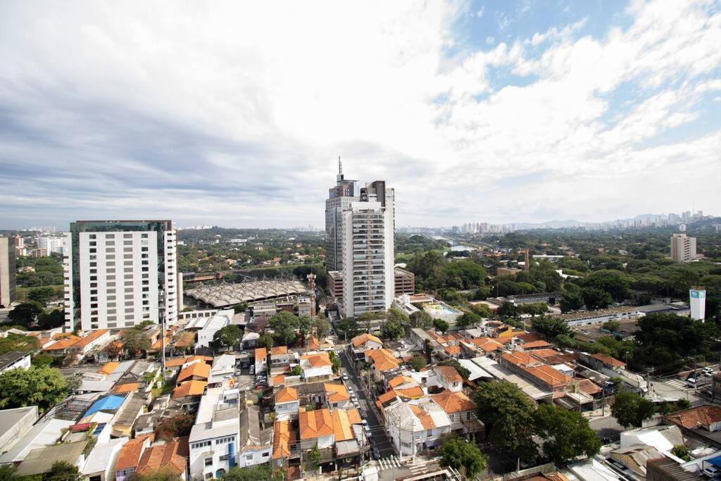 Bhomy Pinheiros Moderno Varanda E Vista Vr166 Sao Paulo Exterior foto